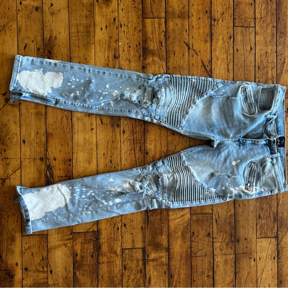 Forever 21 Light Blue Skinny Jeans